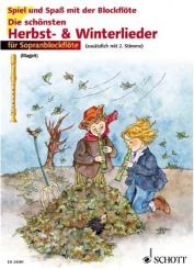 Magolt, Die schönsten Herbst- und Winterlieder - Blockflöte 