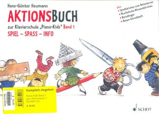 Heumann, Piano Kids 1 + Aktionsbuch 1 