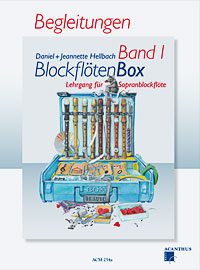 Hellbach, Blockflötenbox 1 - Klavierbegleitung 