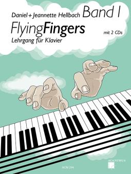 Hellbach, Flying Fingers 1 CD - Klavierschule 
