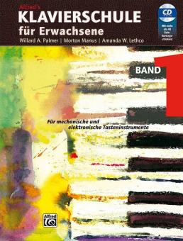 Alfred's Klavierschule für Erwachsene 1 + CD 