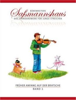 Saßmannshaus, Früher Anfang auf der Bratsche 1 