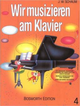 Schaum, Wir musizieren am Klavier 4 