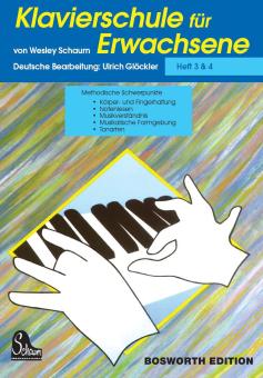 Schaum, Klavierschule für Erwachsene 3 + 4 