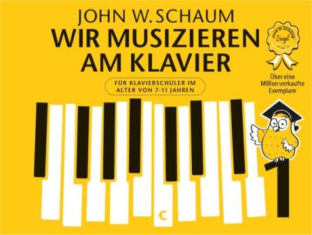 Schaum, Wir musizieren am Klavier 1 gelb 