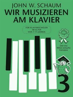 Schaum, Wir musizieren am Klavier 3 grün 