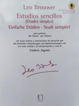 Brouwer, Estudios sencillos 