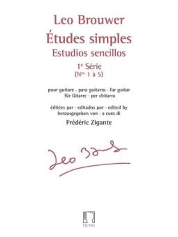 Brouwer, Etudes simples 1 - 5 