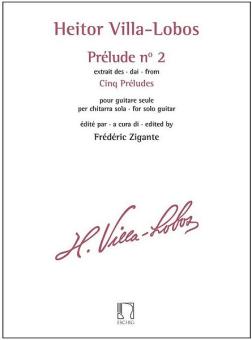 Villa-Lobos, 2. Prelude E-Dur für Gitarre 