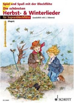 Magolt, Die schönsten Herbst- und Winterlieder - Blockflöte 