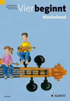 Vier beginnt - Klavierband 