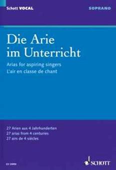 Eder, Die Arie im Unterricht - Sopran 
