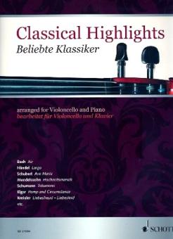 Classical Highlights - für Cello + Klavier 