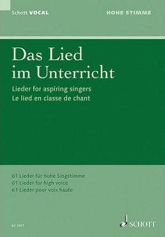 Lohmann, Das Lied im Unterricht - hohe Stimme 