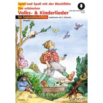 Magolt, Die schönsten Volks- und Kinderlieder Download - Blockflöte 