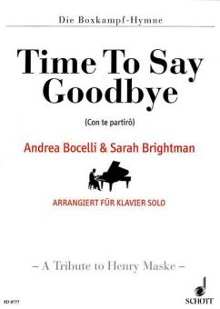 Time to say Goodbye 