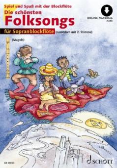 Magolt, Die schönsten Folksongs Download - Blockflöte 