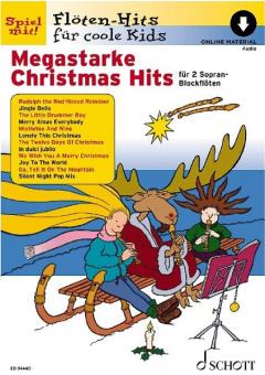 Megastarke Christmas Hits - Blockflöte 