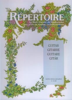 Vorgängerauflage: Repertoire für Musikschulen - Gitarre 