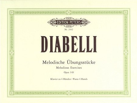 Diabelli, Melodische Übungsstücke op.149 - Klavier 