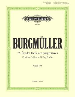 Burgmüller, 25 Etüden op. 100 - Klavier 