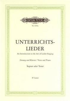 Losse, Unterrichtslieder - Sopran oder Tenor 