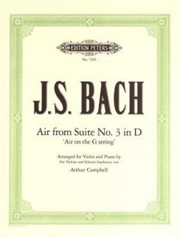 Bach, Air aus der Suite Nr. 3 in D-Dur 