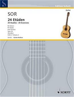 Sor, 24 Etüden op. 35 Band 2 