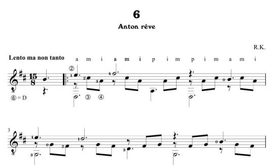 Anton reve - Gitarre 