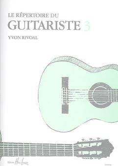 Le Repertoire du Guitariste 3 
