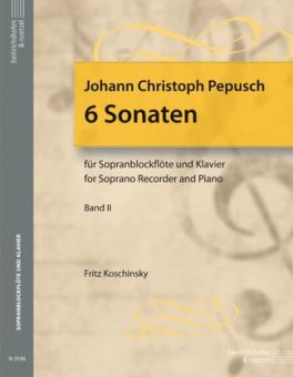 Pepusch, Sechs Sonaten II 