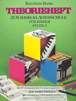 Bastien, Theorieheft Stufe 3 