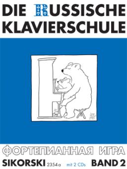 Die russische Klavierschule 2 mit 2 CDs 