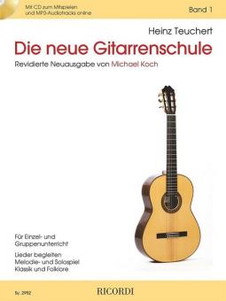 Teuchert/Koch, Die neue Gitarrenschule 1 CD 