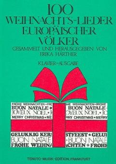 Härther, 100 Weihnachtslieder europäischer Völker - Klavier 