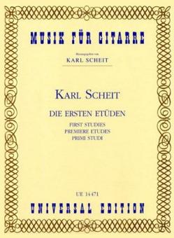 Scheit, Die ersten Etüden 