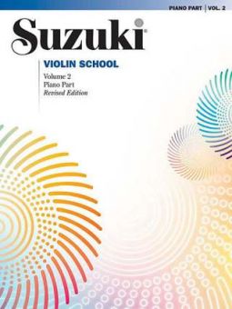 Suzuki Violin School Vol. 2 RE - Klavierbegleitung 