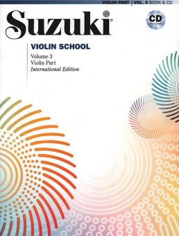 Suzuki Violin School Vol. 3 + CD 