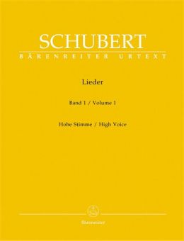 Schubert, Lieder 1 - hohe Stimme 