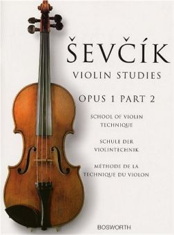 Sevcik, Schule der Violintechnik, op. 1/2 