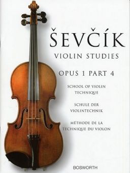 Sevcik, Schule der Violintechnik, op. 1/4 