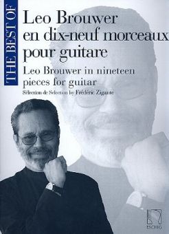 Brouwer, The Best of ... - pour Guitare 