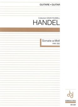 Händel, Sonate a-Moll HWV 362 - Gitarre 