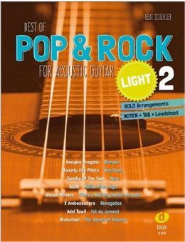 Best of Pop & Rock for Acoustic Guitar light 2 