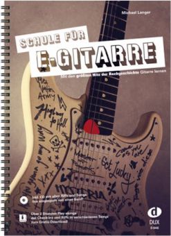 Langer, Schule für E-Gitarre + CD 