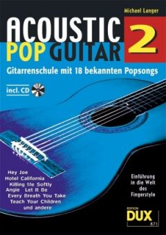Langer, Acoustic Pop Guitar 2 mit CD - Gitarrenschule 