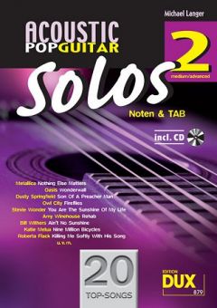 Langer, Acoustic Pop Guitar Solos 2 CD 