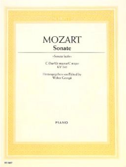 Mozart, Sonate C-Dur KV 545 - M./Ant. 
