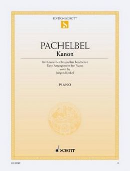 Pachelbel, Kanon - Klavier 