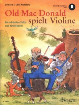 Old MacDonald spielt Violine 
